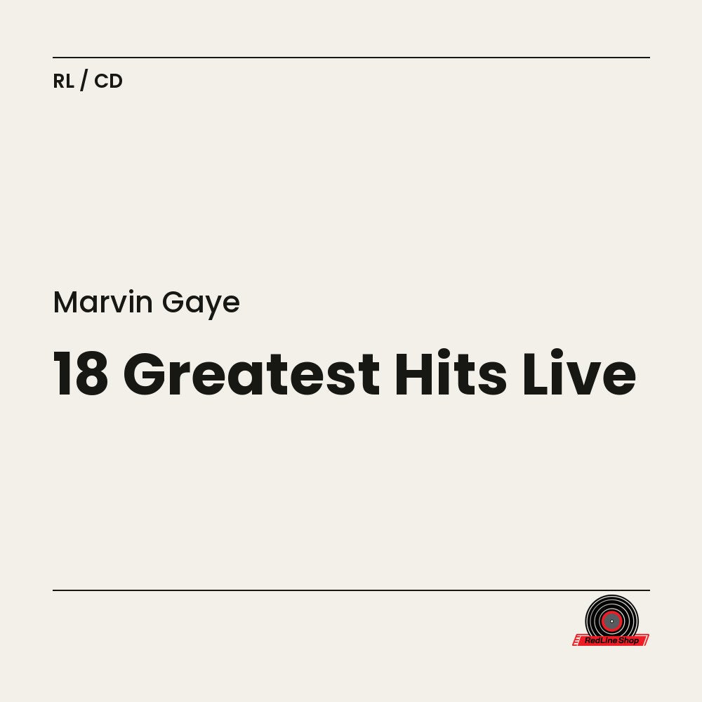 Marvin Gaye – 18 Greatest Hits Live (CD, EN)