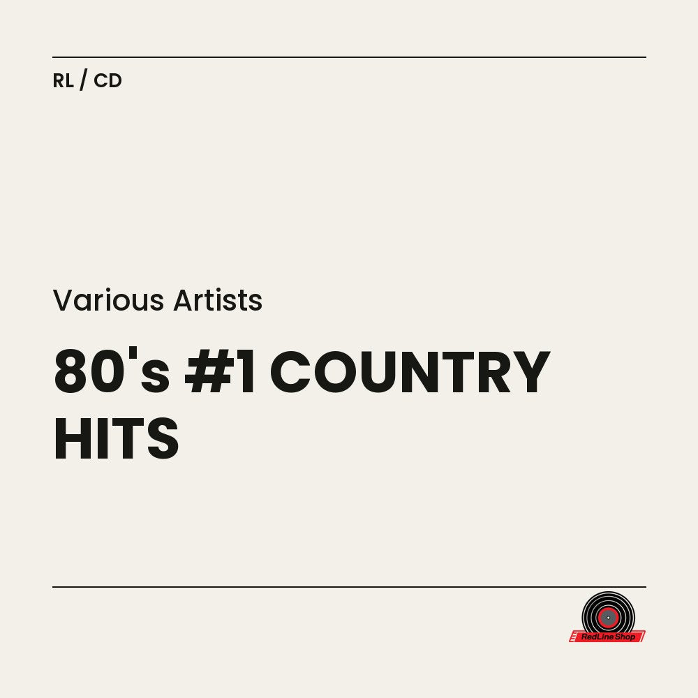80'S #1 Country Hits – Various Artists (CD, EN)