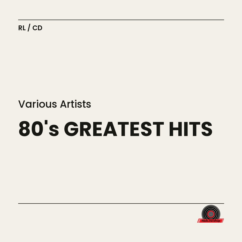 80'S Greatest Hits – Various Artists (CD, EN)