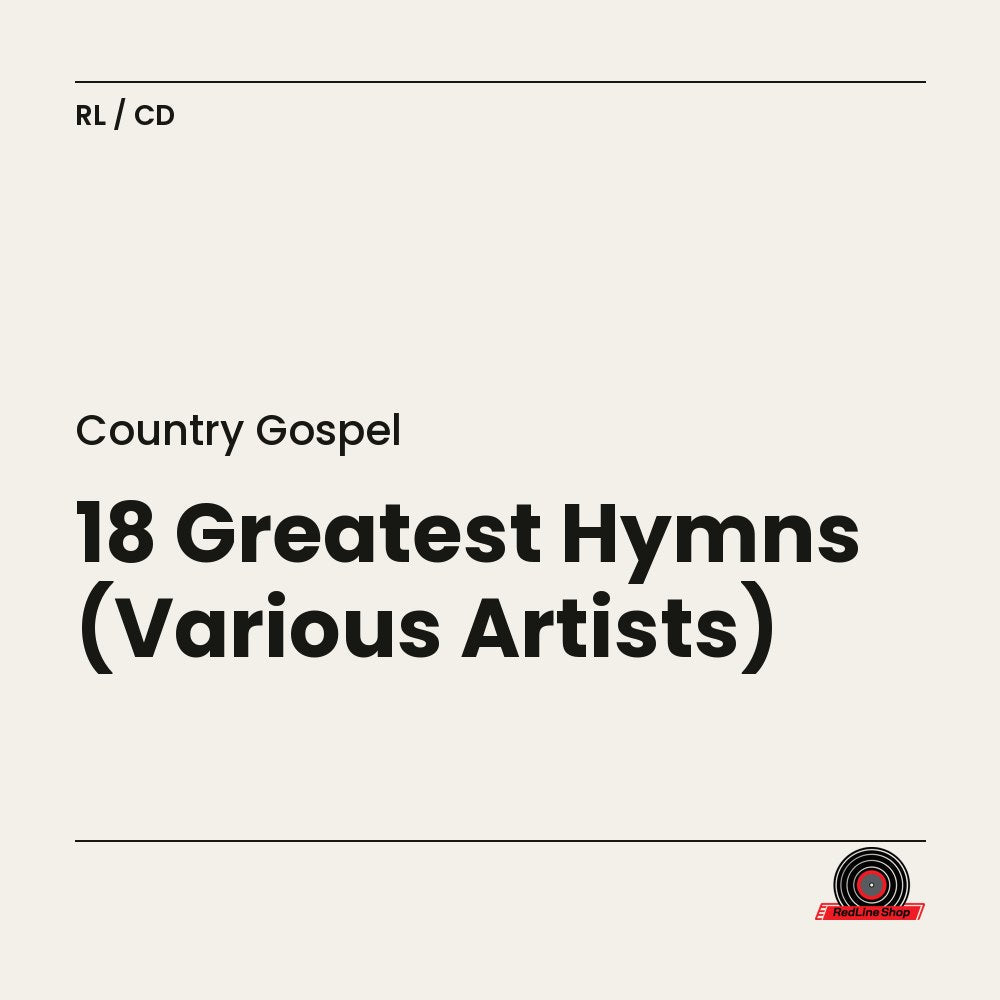 Country Gospel – 18 Greatest Hymns (Various Artists) (CD, EN)