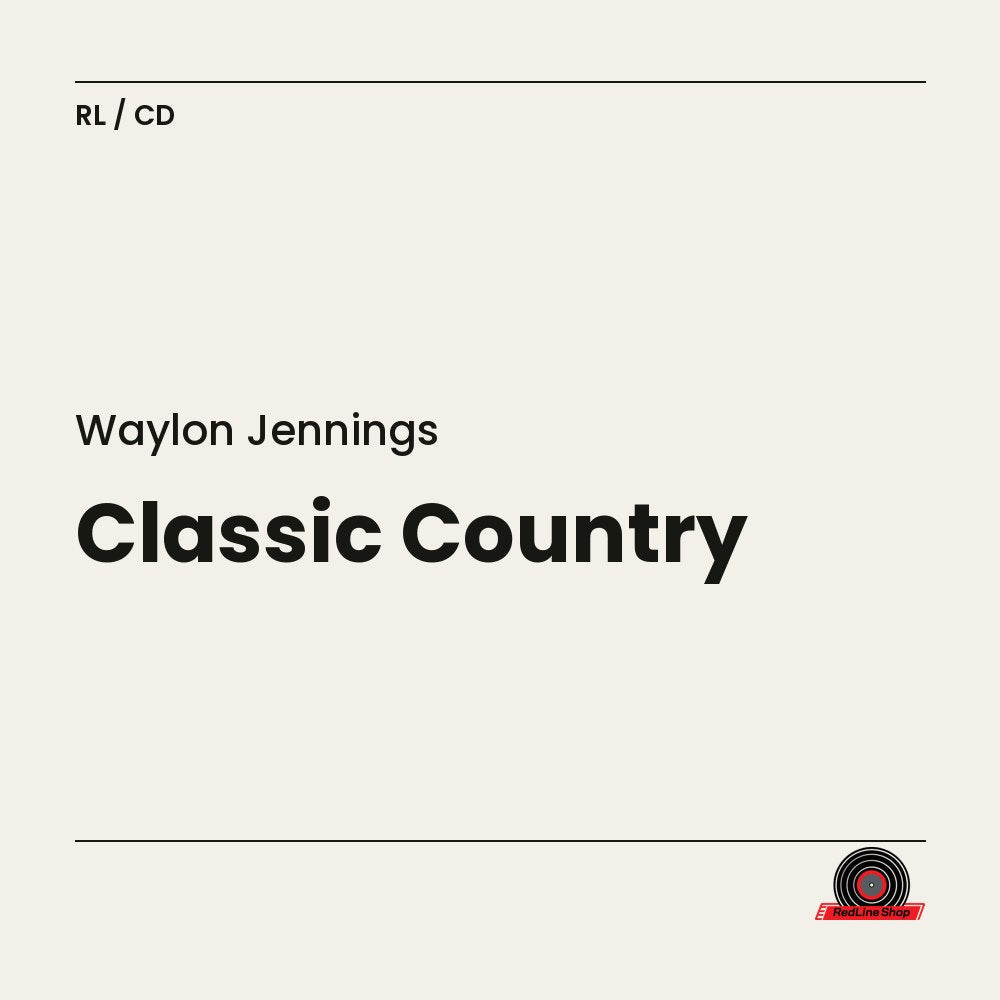 Waylon Jennings – Classic Country (CD, EN)