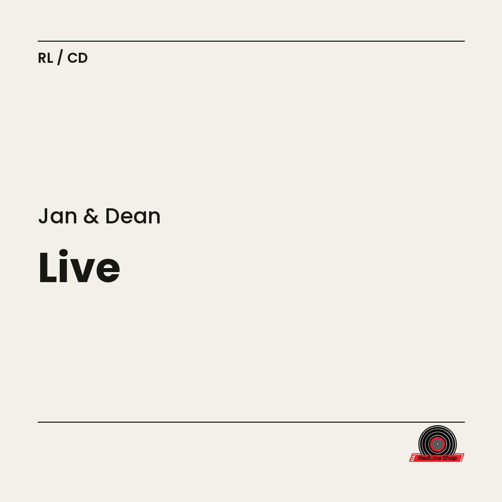 Jan & Dean – Live (CD, EN)