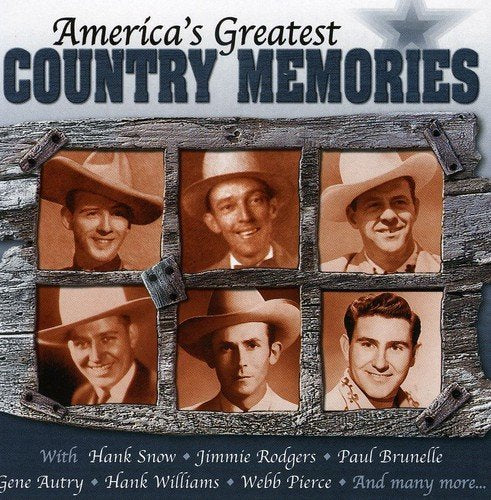25 America'S Greatest Country Memories – Volume 1 (CD, EN)
