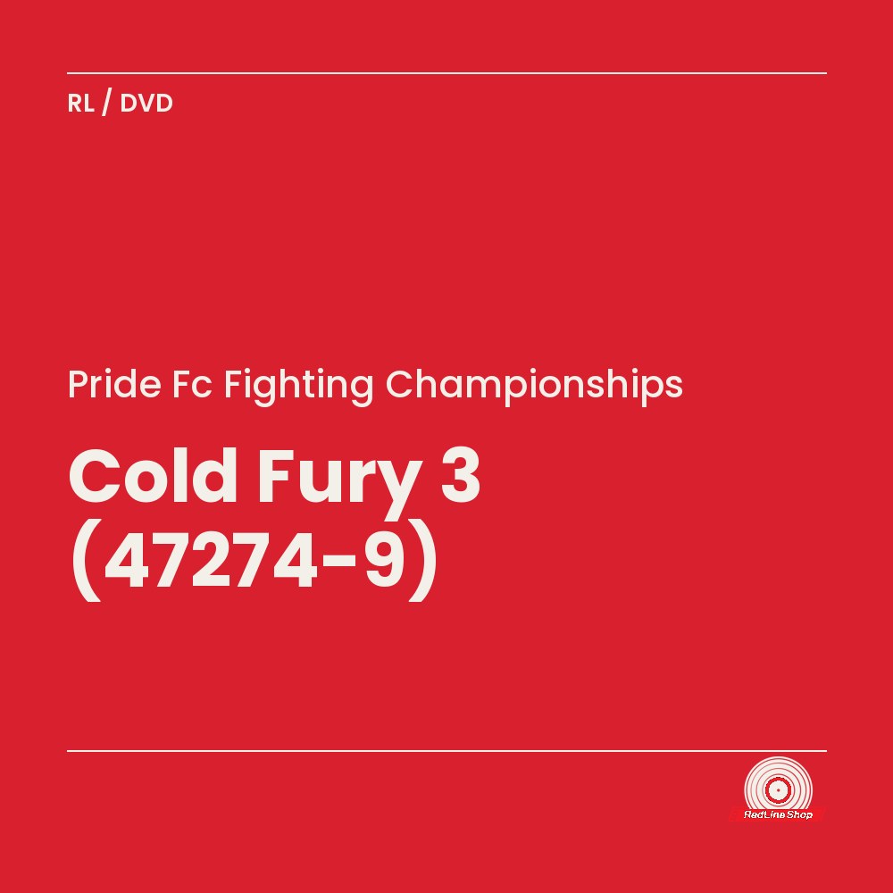 Pride Fc Fighting Championships – Cold Fury 3 (47274-9) (DVD, EN)