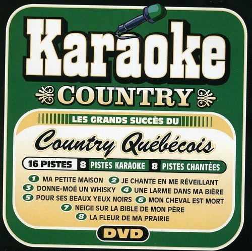 Les Grands Succès – 16 Grands Succès Du Country Québécois (CD, VF)