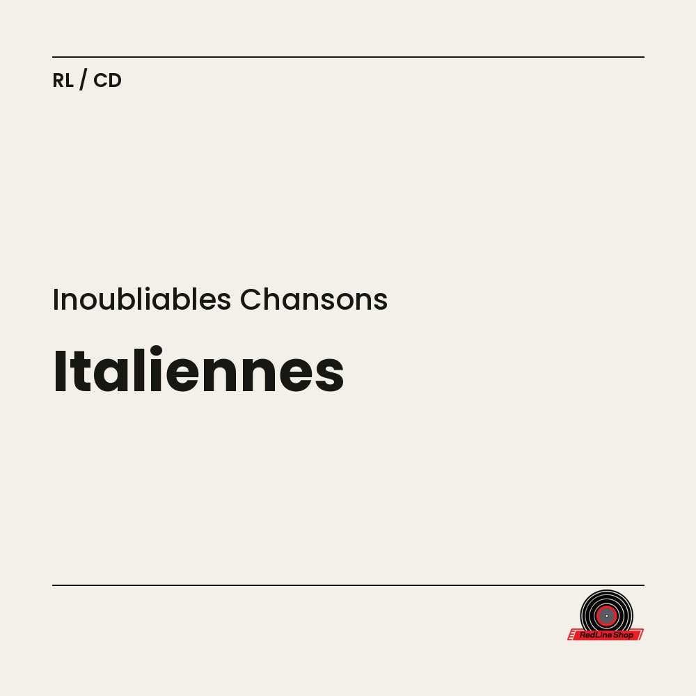 Inoubliables Chansons – Italiennes (CD, EN)