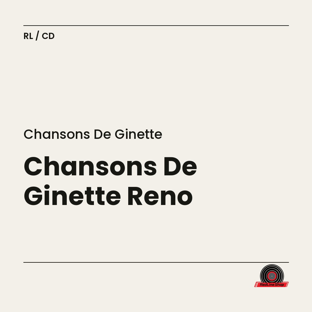 Chansons de Ginette – Chansons De Ginette Reno (CD, VF)