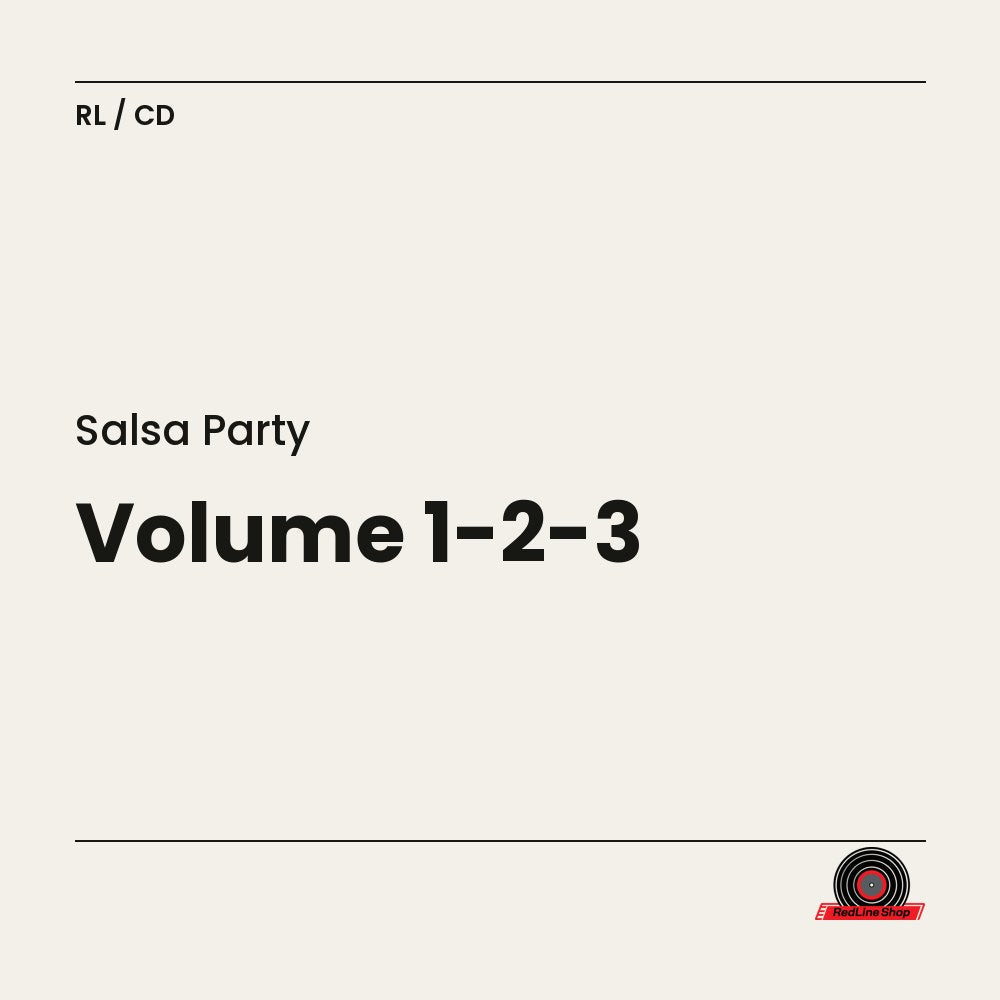 Salsa Party – Volume 1-2-3 (3-disc CD, VF)