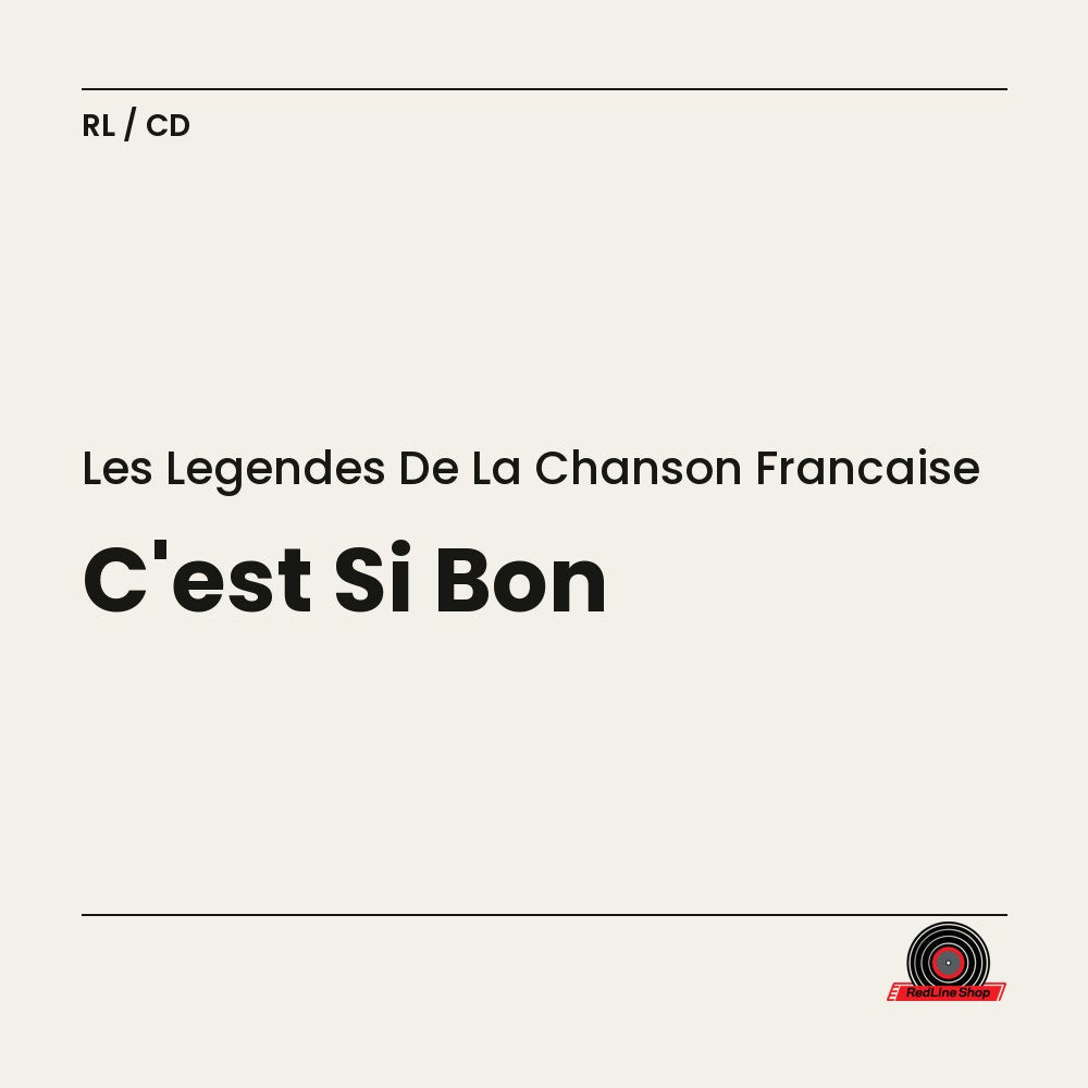 Les Légendes de la Chanson Française – C'est Si Bon (2-disc CD, VF)
