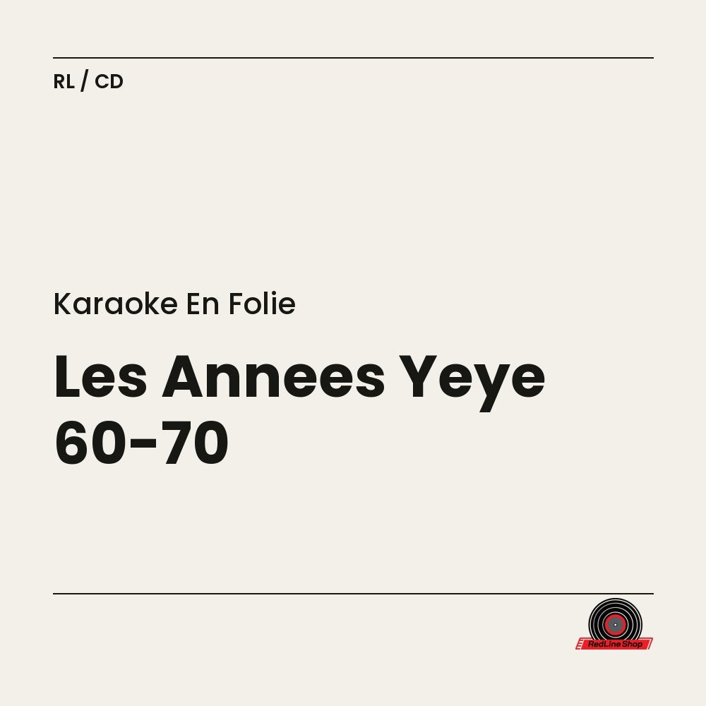 Karaoke en Folie – Les Années Yeye 60-70 (CD, VF)