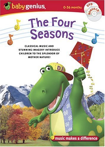Baby Genius the Four Seasons (2-disc DVD, EN)