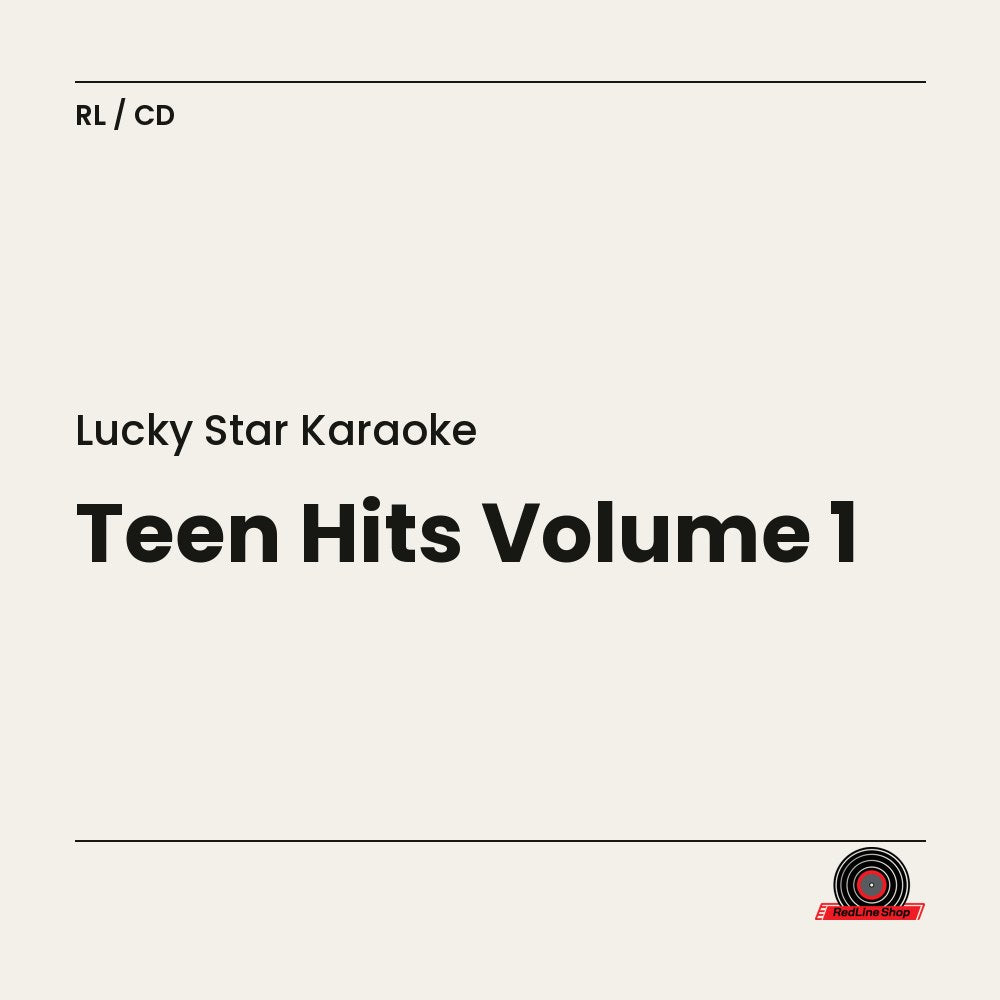 Lucky Star Karaoke – Teen Hits Volume 1 (CD, EN)