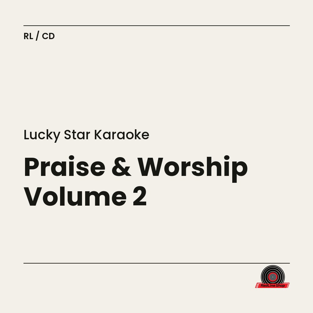 Lucky Star Karaoke – Praise & Worship Volume 2 (CD, EN)
