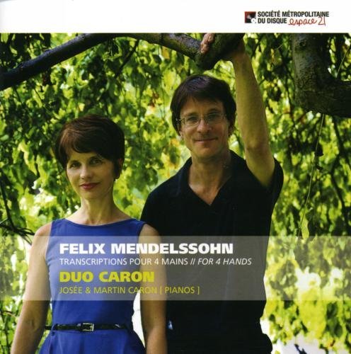 Duo Caron – Félix Mendelssohn (CD, VF)