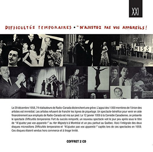 Difficultes Temporaires – Artistes Varies (2-disc CD, VF)