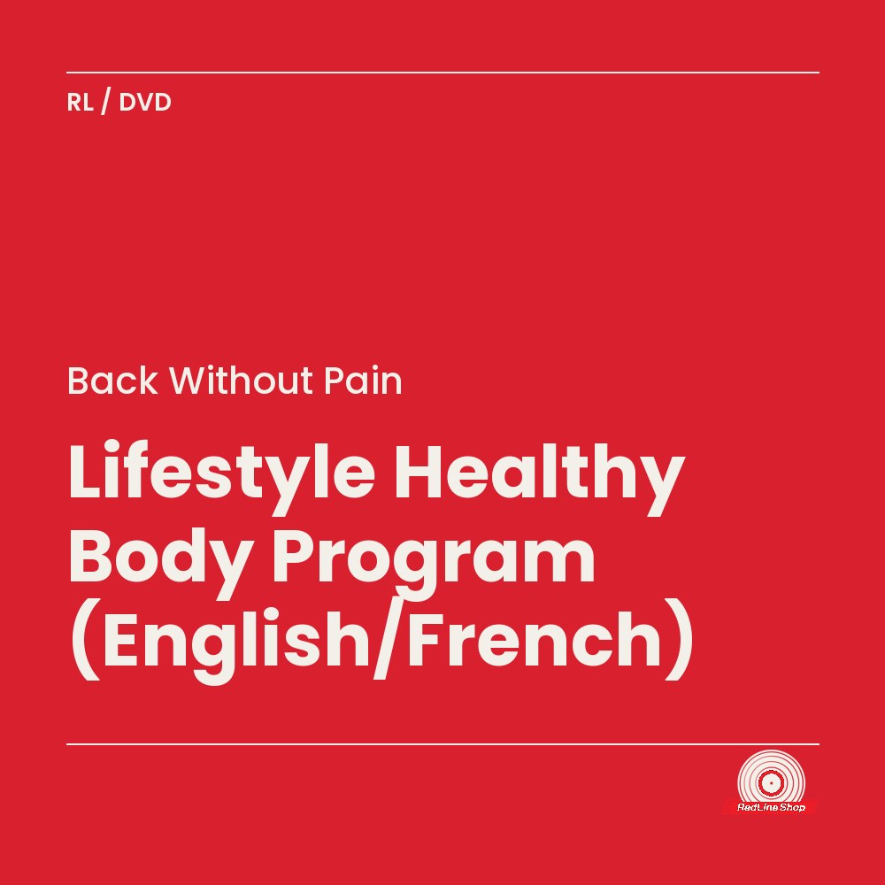 Back Without Pain – Lifestyle Healthy Body Program (English/French) (DVD, VF/EN)