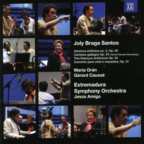 Extramadura Symphony – Joly Braga Santos (CD, EN)