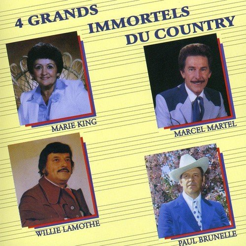 4 Grand Immortels – 4 Grands Immortels Du Country (CD, VF)