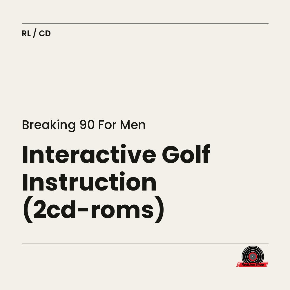 Breaking 90 For Men – Interactive Golf Instruction (2cd-roms) (2-disc CD, EN)