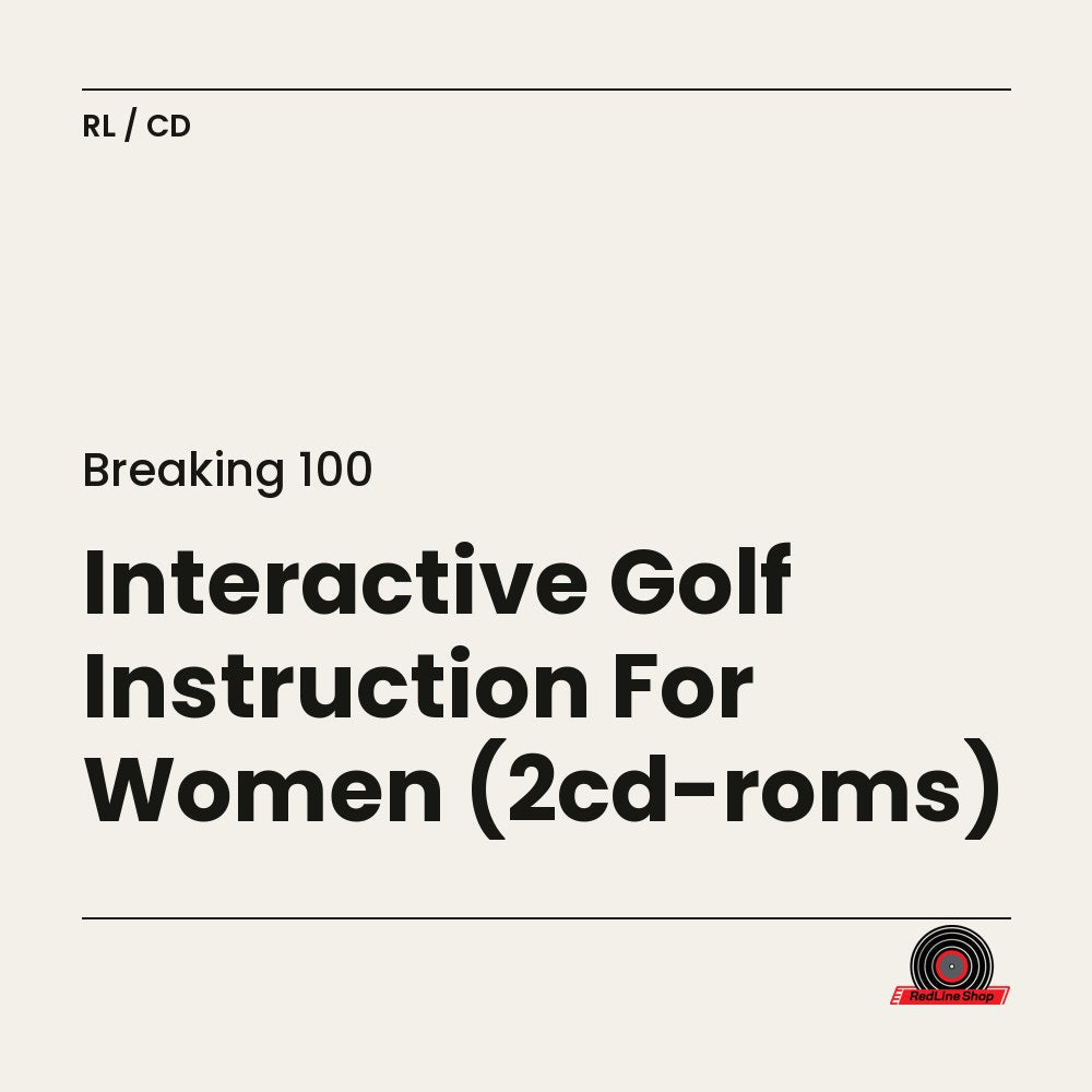Breaking 100 – Interactive Golf Instruction For Women (2cd-roms) (2-disc CD, EN)