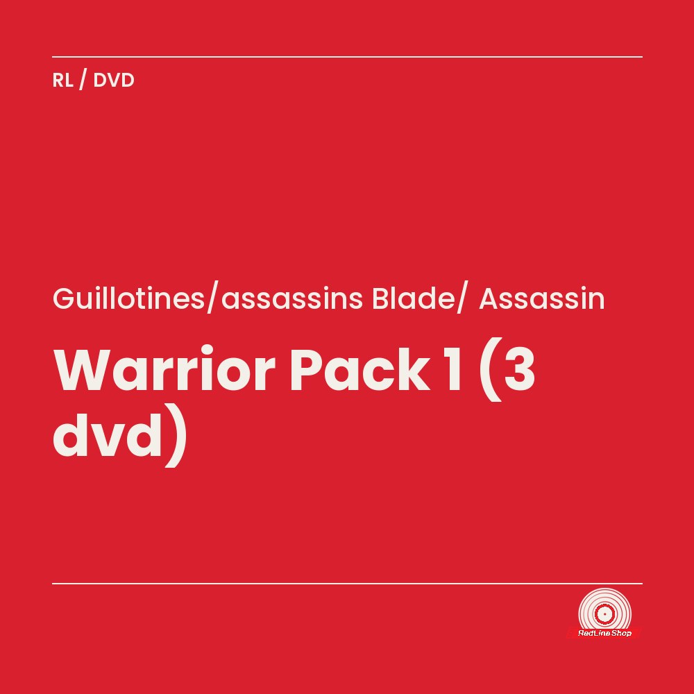 Guillotines/assassins Blade/ Assassin – Warrior Pack 1 (3-disc DVD, EN)
