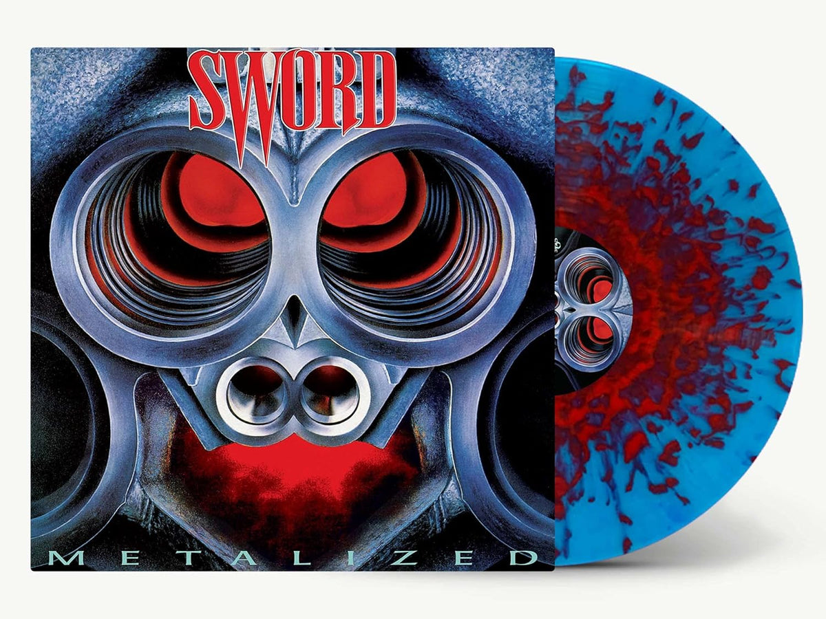 Sword - Metalized (Blue, Red & White Splash Vinyl)