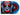 Sword - Metalized (Blue, Red & White Splash Vinyl)