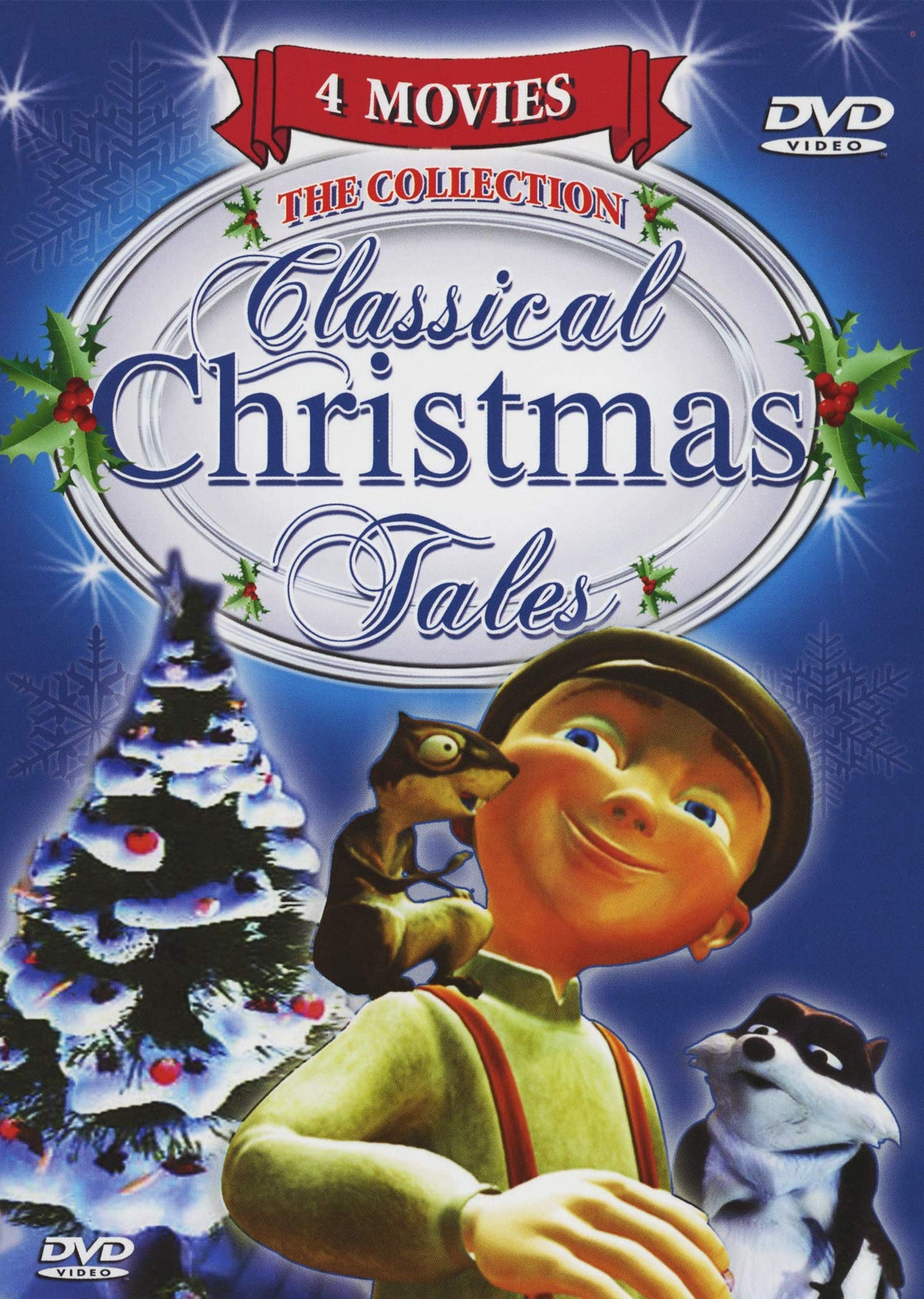 Classical Christmas Tales – 4 Animated Movies (DVD, EN) — cover