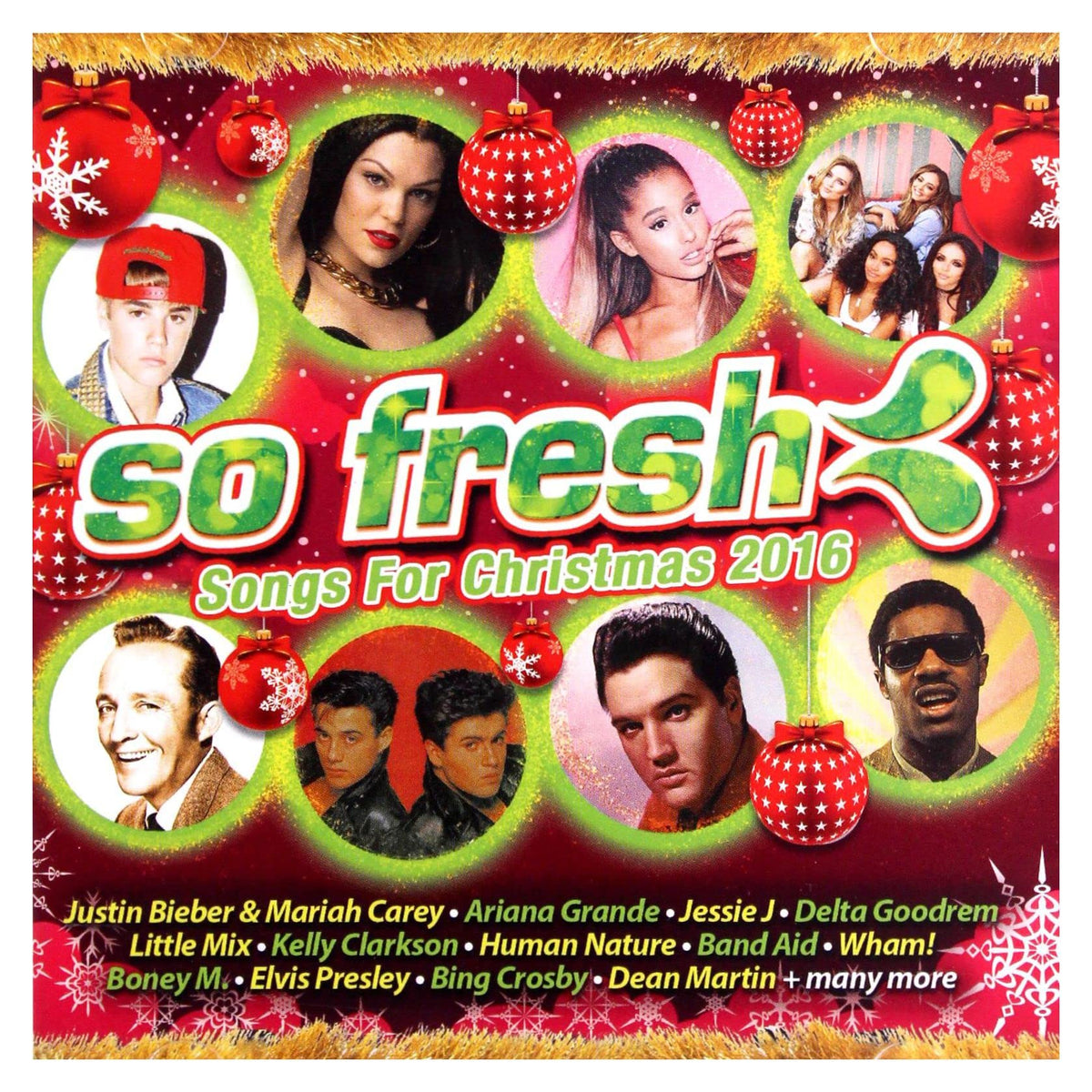 So Fresh – 40 Songs For Christmas 2016 (Various Artists 2cd) (2-disc CD, EN)