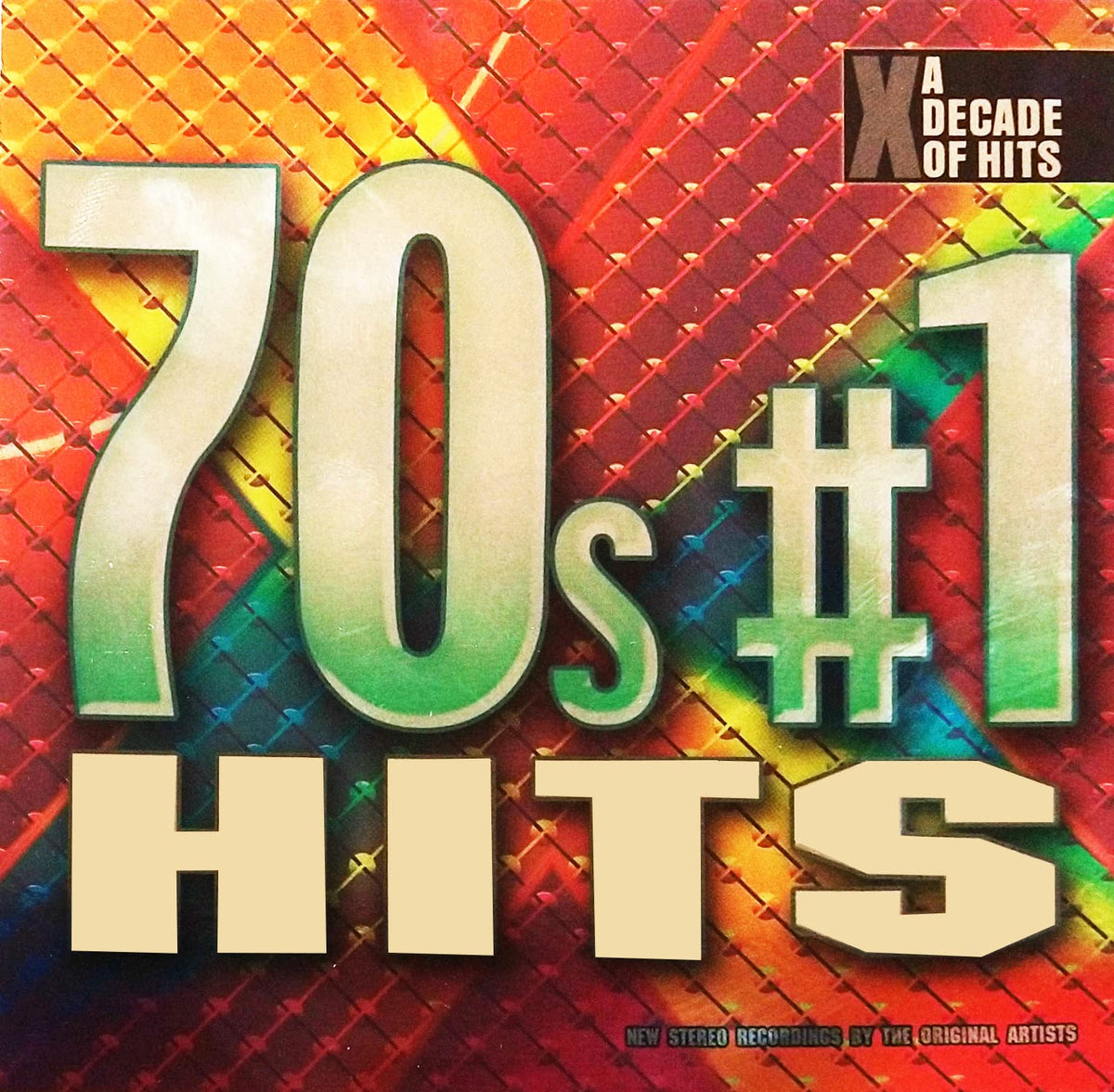 70'S #1 Hits – Various Artists (CD, EN) — cover