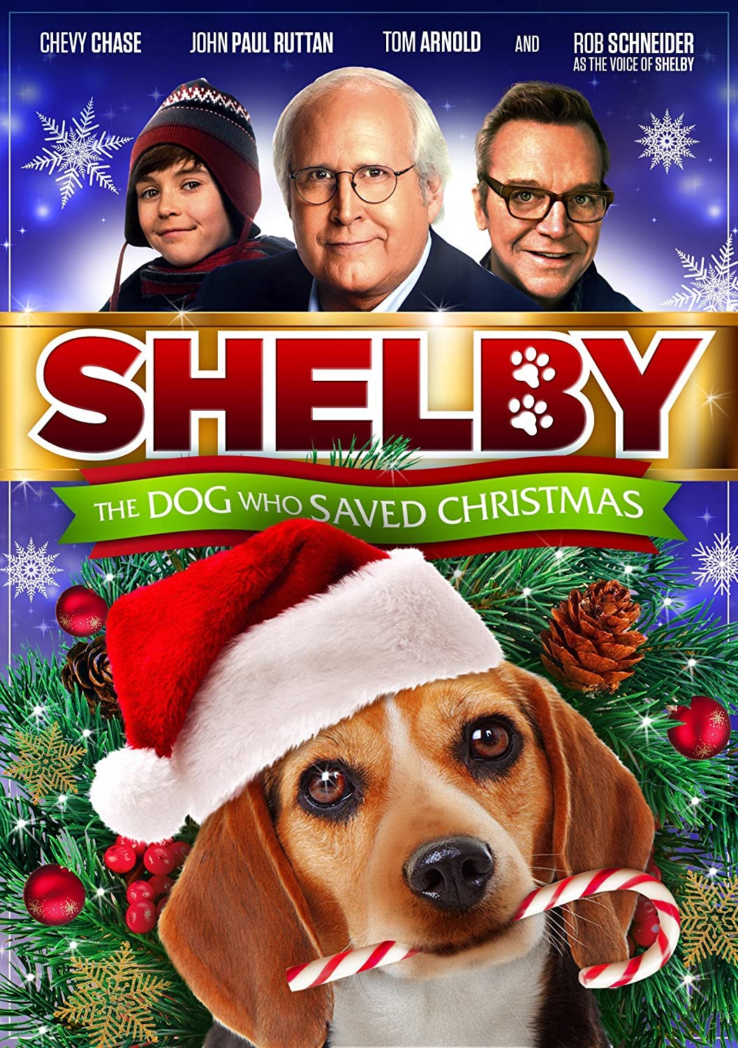 Shelby – The Dog Who Saved Christmas (DVD, EN) — cover