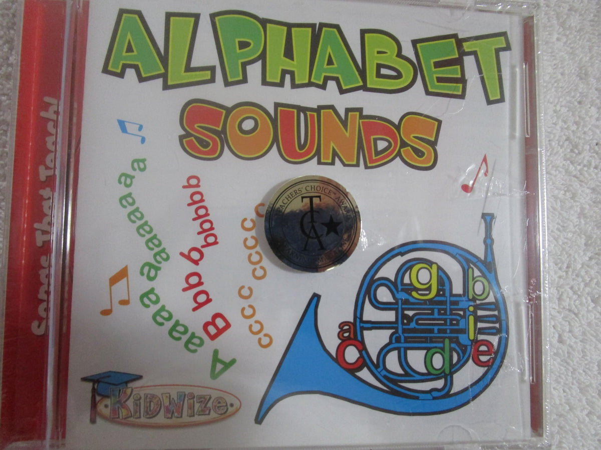 Alphabet Sounds – Songs That Teach! (CD, EN) — cover