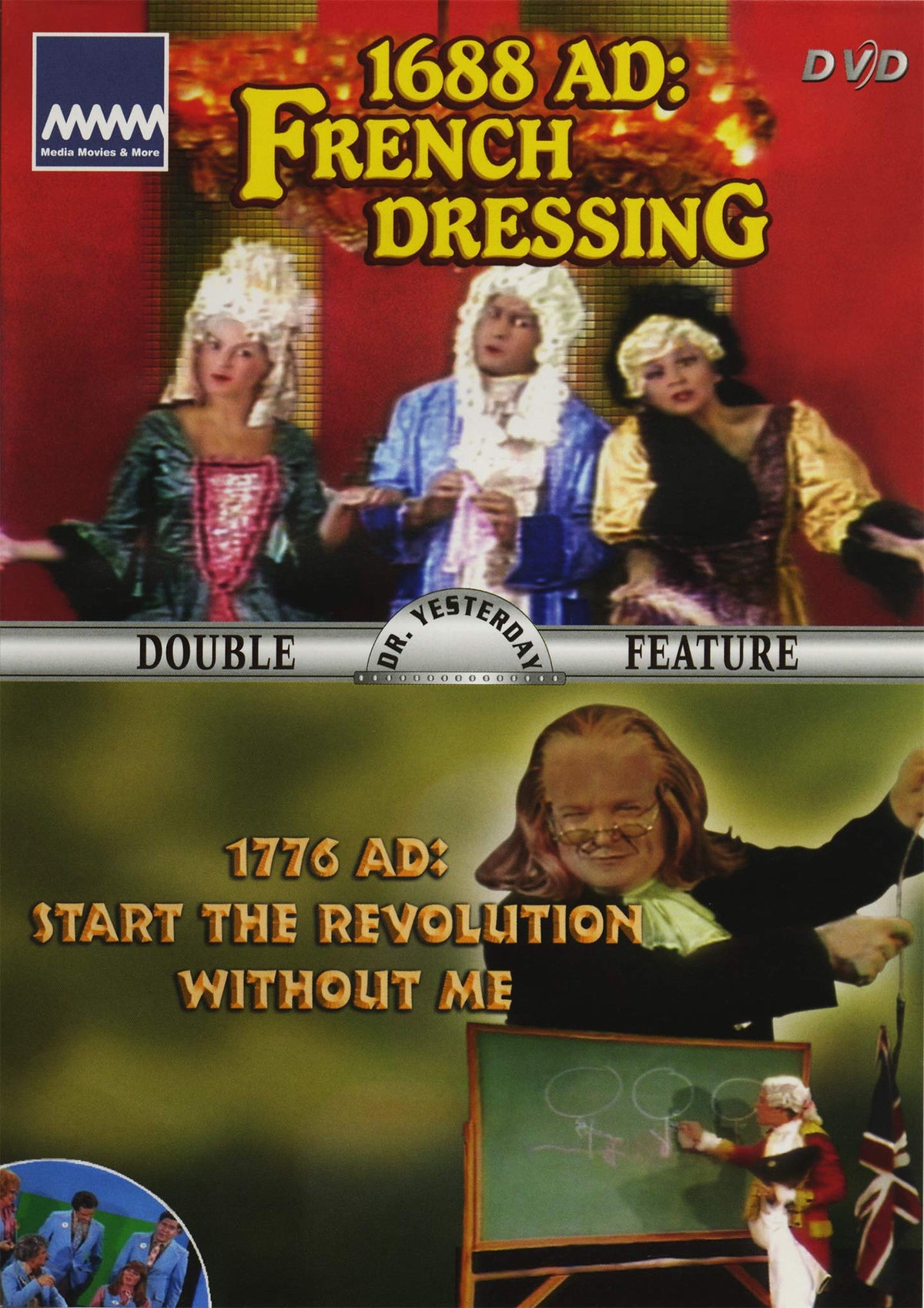 1688 Ad: French Dressing – 1776 AD: Start The Revolution Without Me (DVD, EN) — cover