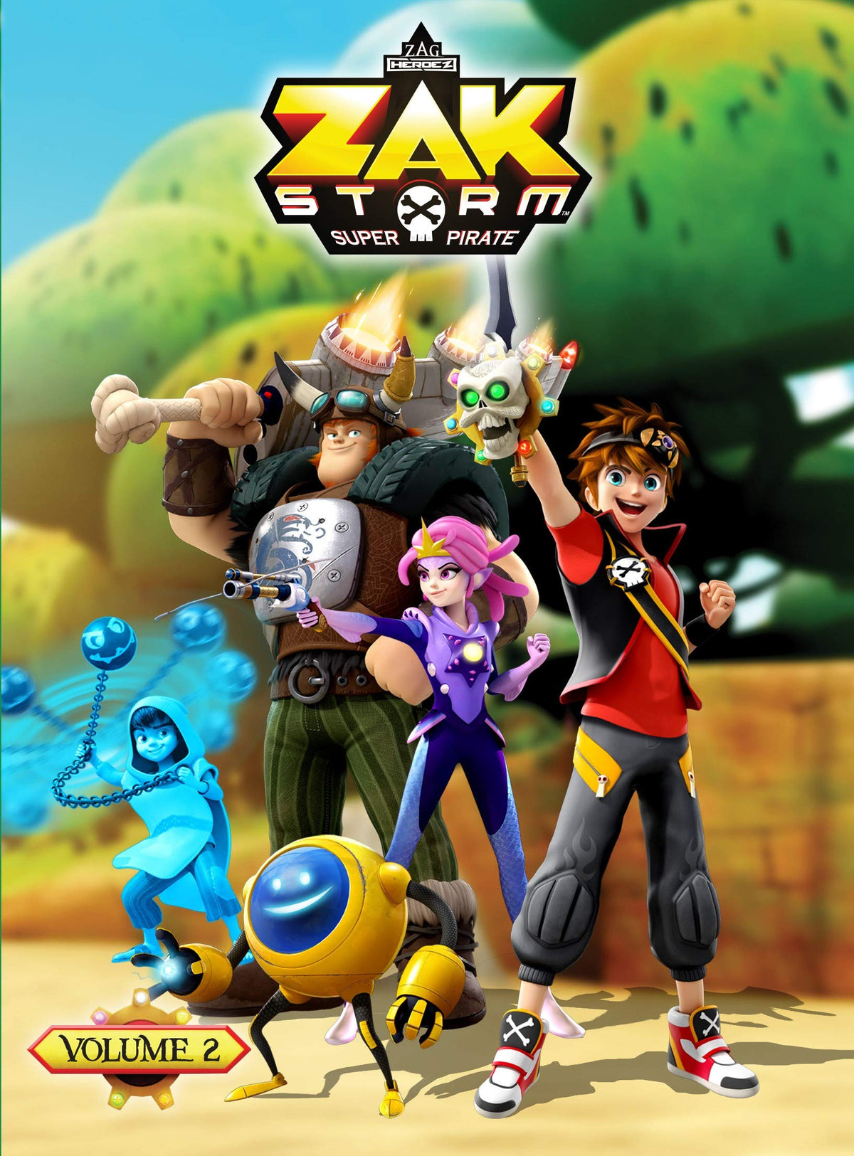 Zak Storm Super Pirate – Season / Saison 1 Vol.2 (English/French) dvd (DVD, VF/EN) — cover