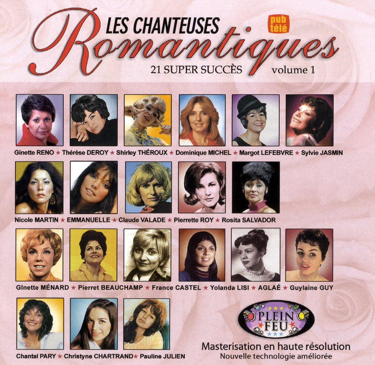 Chanteuses Romantique – 21 Succès Volume 1 (CD, VF)