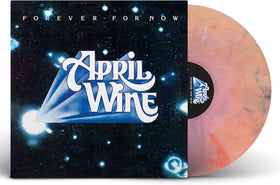 April Wine - Forever For Now  (White With Blue, Red & Orange Swirl Vinyl)