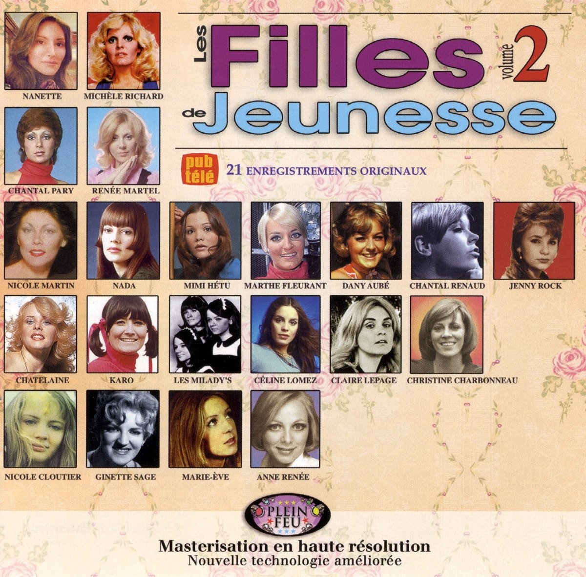 Les Filles de Jeunesse – 21 Super Succès Volume 2 (CD, VF)