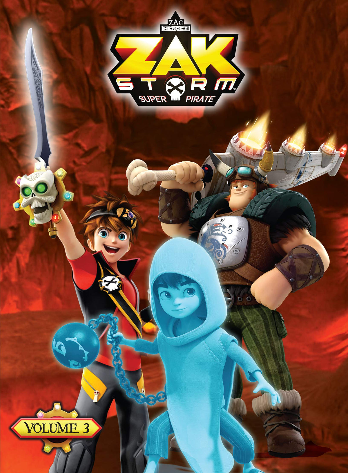 Zak Storm Super Pirate – Season / Saison 1 Vol.3 (English/French) dvd (DVD, VF/EN) — cover