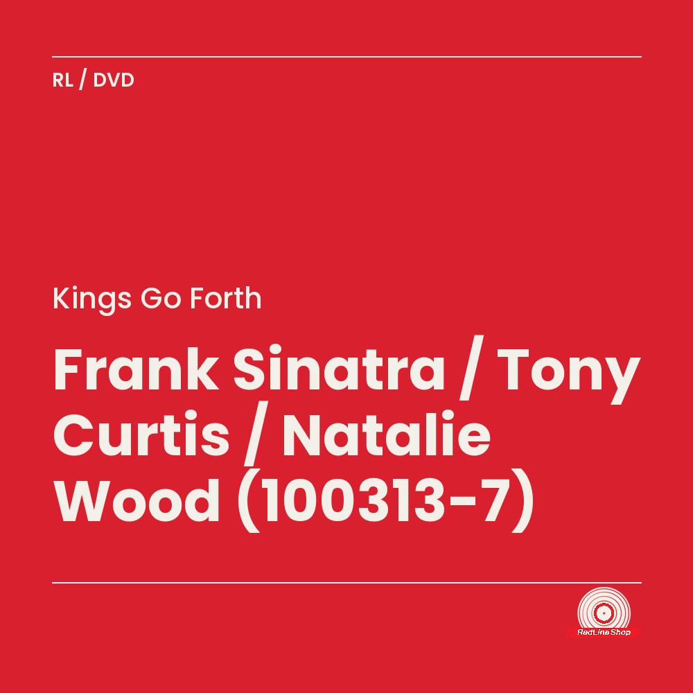 Kings Go Forth – Frank Sinatra / Tony Curtis / Natalie Wood (100313-7) (DVD, EN)