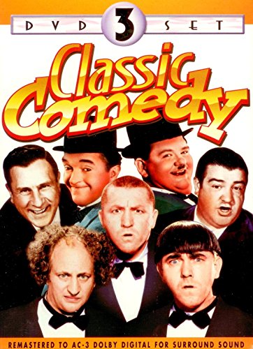 Laurel & Hardy / Abbott & Costello / 3 Stooges – Classic Comedy (3-disc DVD, EN)