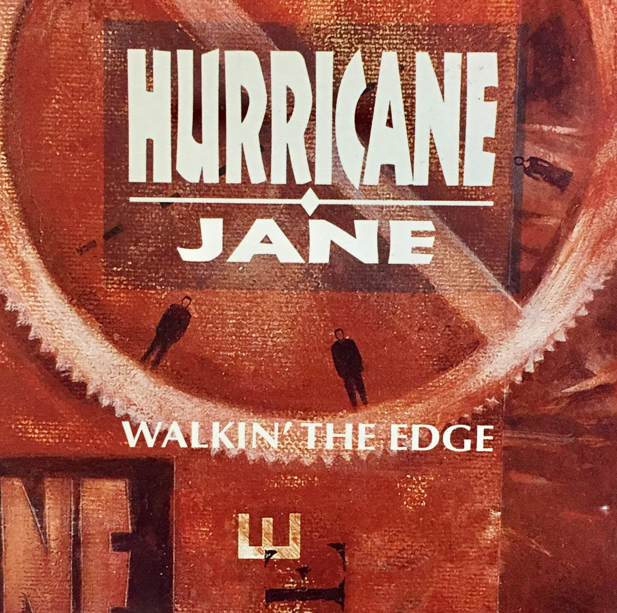 Hurricane Jane – Walkin' The Edge (CD, EN) — cover