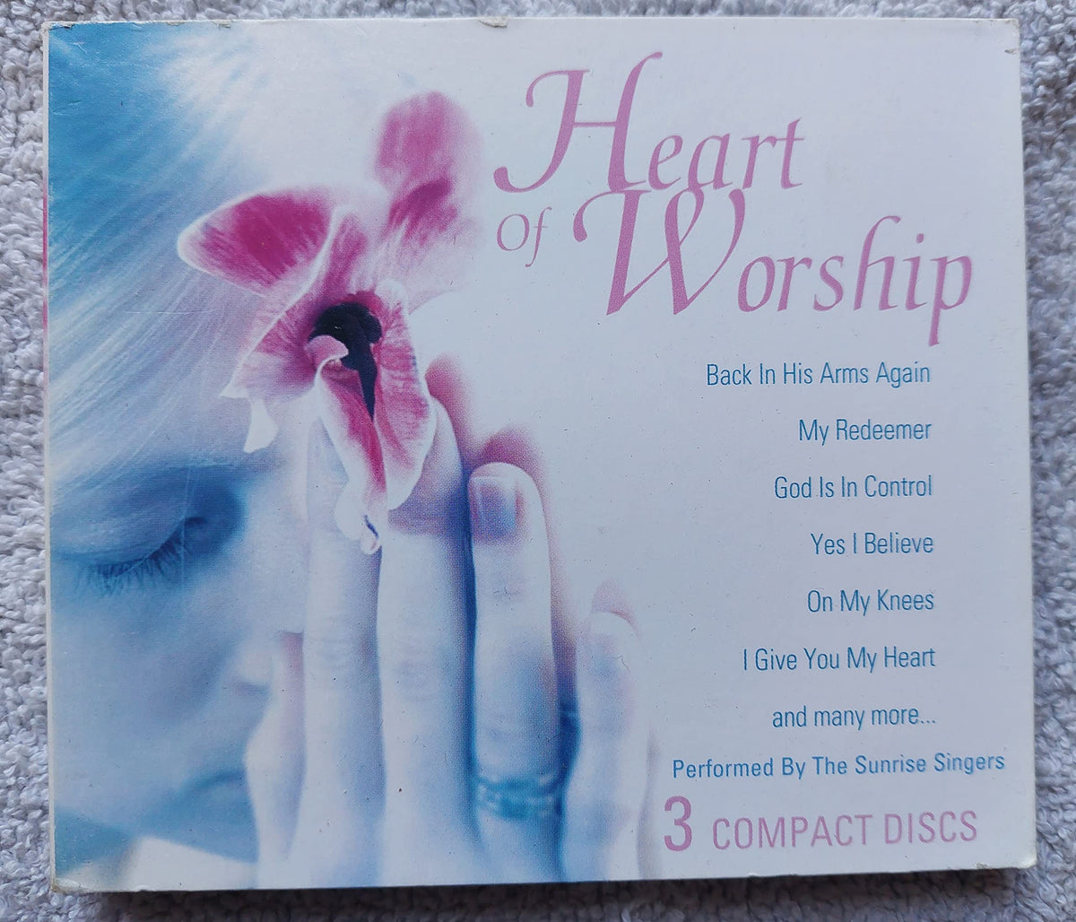 Sunrise Singers – Heart Of Worship (3-disc CD, EN) — cover