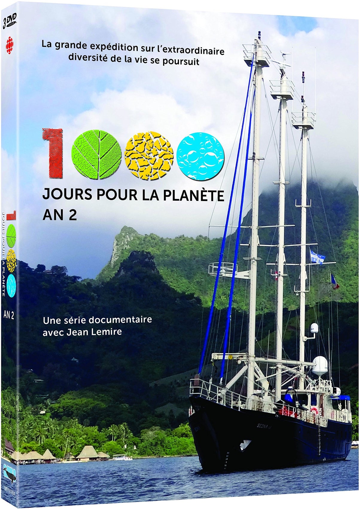 1000 Jours pour la Planete – An 2 (3-disc DVD, VF) — cover