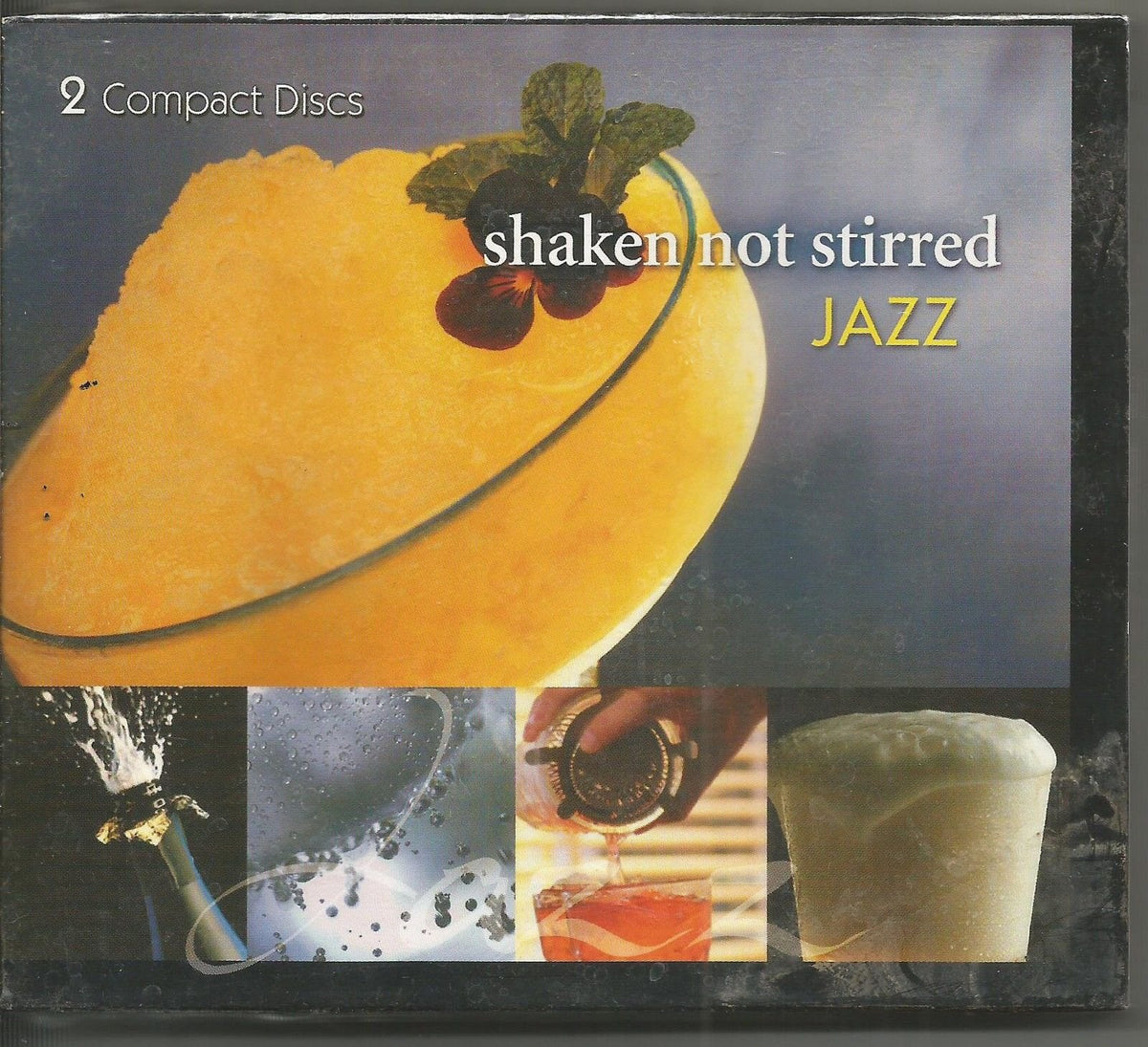 Shaken Not Stirred Jazz – Various Artists (2-disc CD, EN) — cover