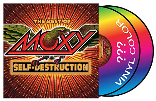 Moxy – The Best Of (Self Destruction) Orange & Glitter 2Vinyl (2-disc Vinyl, EN)