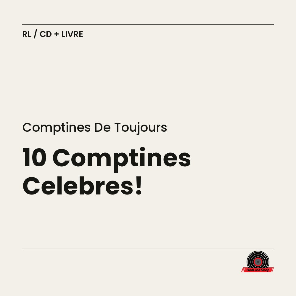 Comptines de Toujours – 10 Comptines Celebres! (CD + livre, EN)
