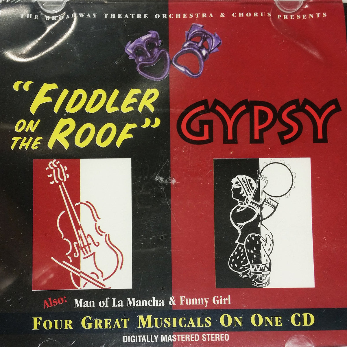 Fiddler On the Roof/gypsy/funny Girl/man of la Man – Four Great Musicals (CD, EN) — cover