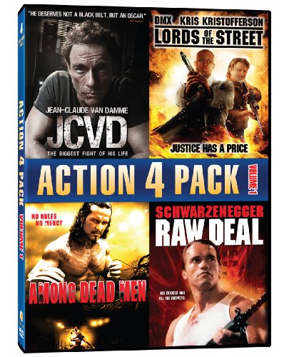Action 4 Pack (603600) – Vol. 1 (JCVD / Raw Deal / Among Dead Men / Lords Of The Street) (DVD, EN)