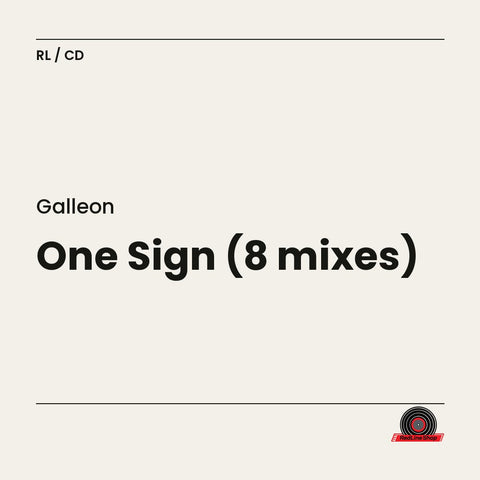 Galleon – One Sign (8 mixes) (CD, EN)
