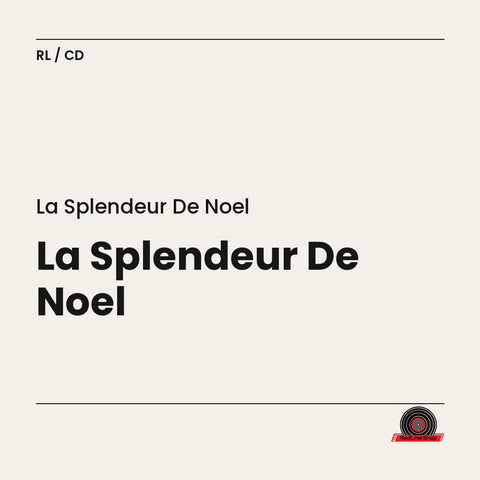La Splendeur de Noël (CD, VF)